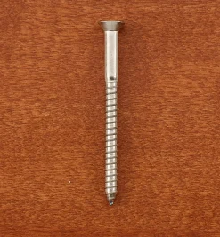 Discount #12 × 2 1/2" 316 Stainless-Steel Flat-Head Screws Screws
