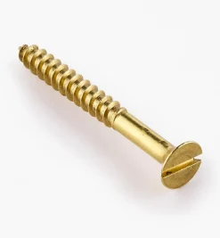 New 1 1/2" #8 Flat-Head Brass Screws Screws