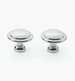 Online 1 1/2" Chrome Knobs Knobs