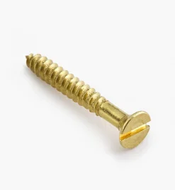 Online 3/4" #3 Flat-Head Brass Screws Screws