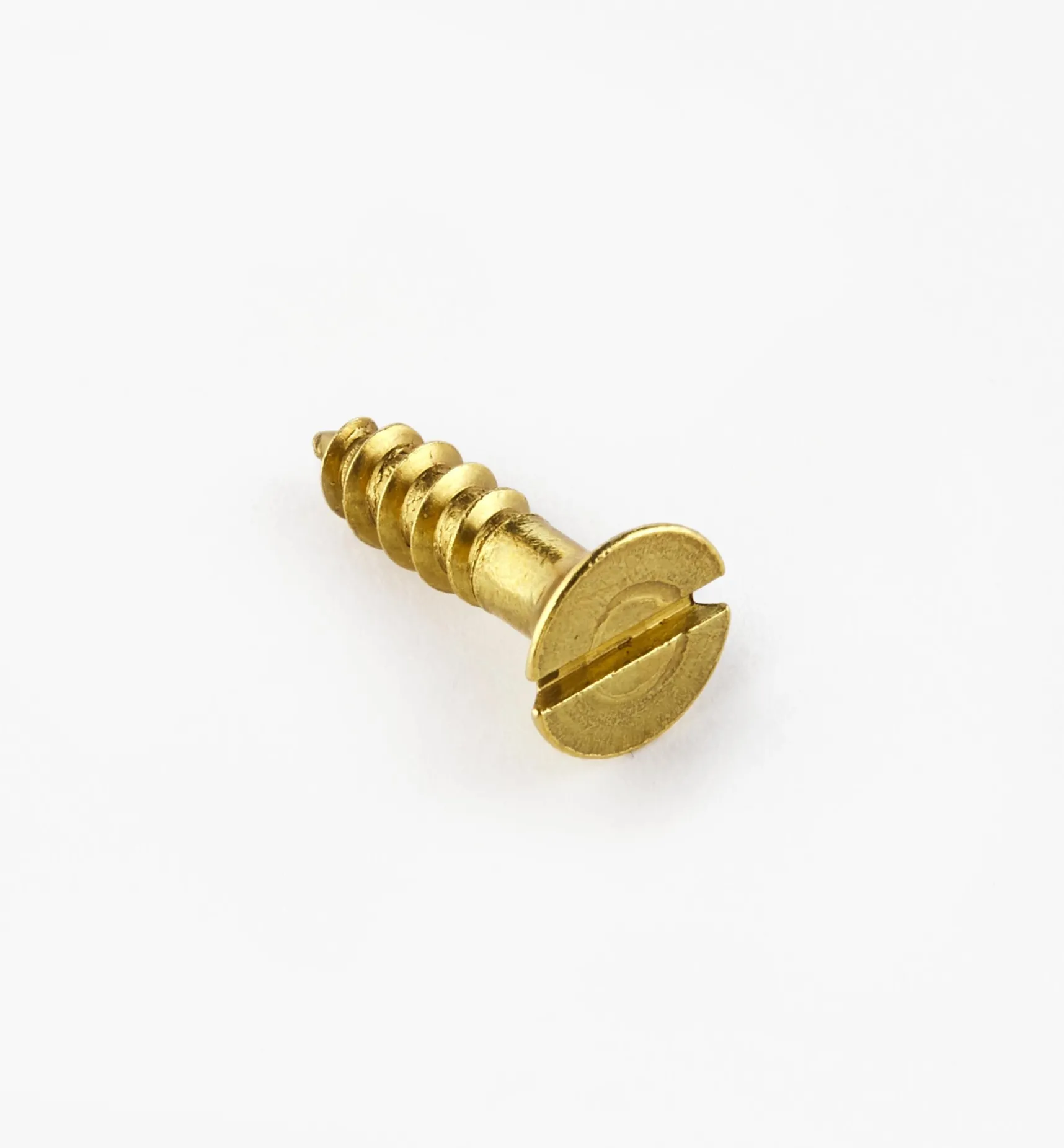 New 5/8" #8 Flat-Head Brass Screws Screws