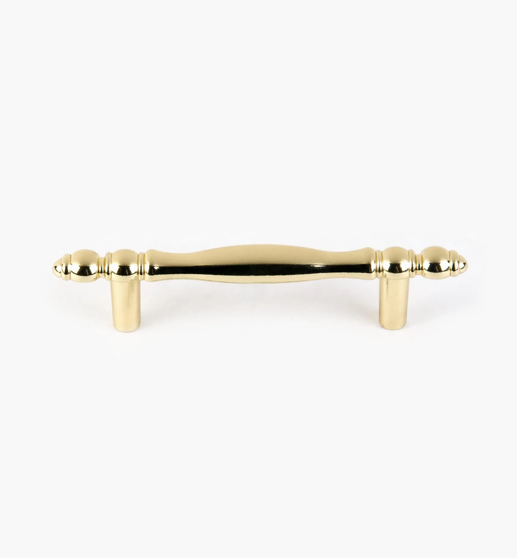 Discount 4 1/4" Ultra-Bright Brass Finish Polished Accent Pull Pulls