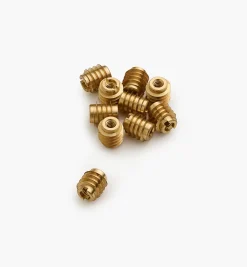 Discount 6-32 Brass Knife-Edge Insert Nuts Fasteners