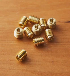 Best 8-32 Brass Knife-Edge Insert Nuts Fasteners