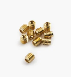 Best 8-32 Brass Knife-Edge Insert Nuts Fasteners