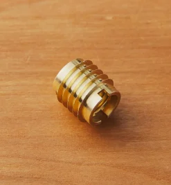 Hot 3/8-16 Brass Knife-Edge Insert Nut Fasteners