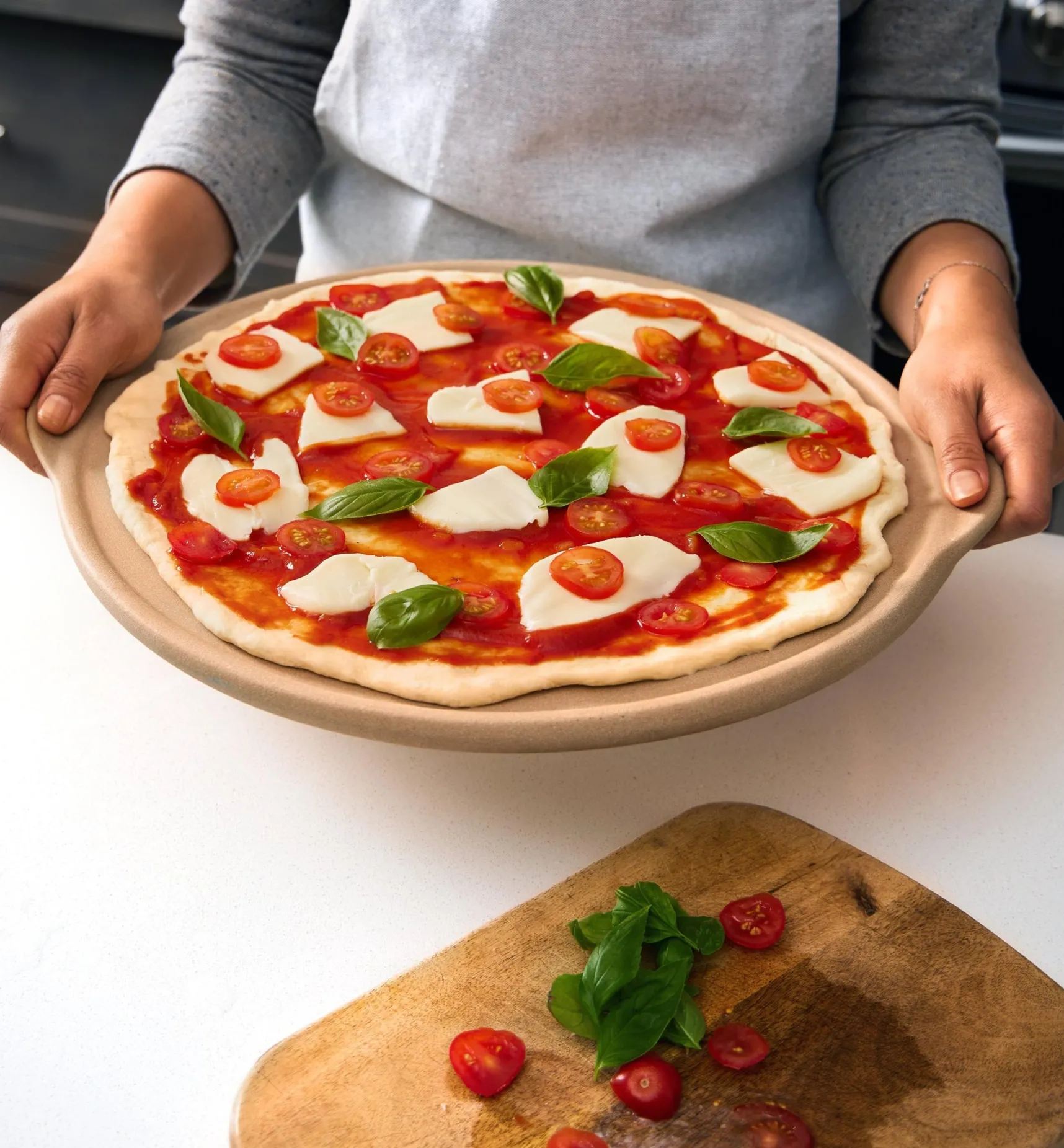 Best 15" Ceramic Pizza Stone Cookware