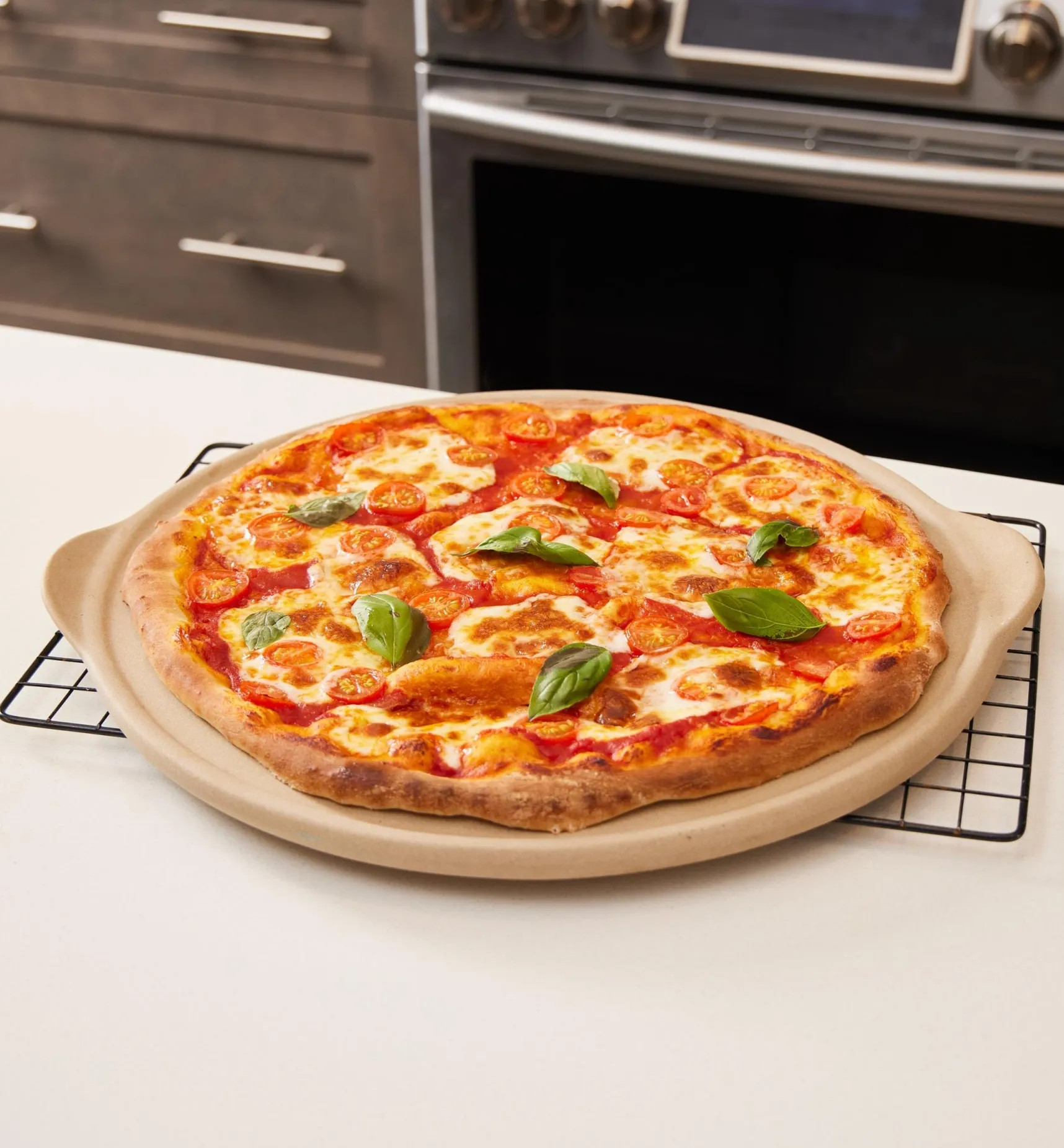 Best 15" Ceramic Pizza Stone Cookware