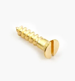 Hot #12 Flat-Head Brass Screws Screws