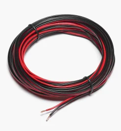 Outlet 20 Ga. Stranded Two-Conductor Wire For White LED Lighting Lighting