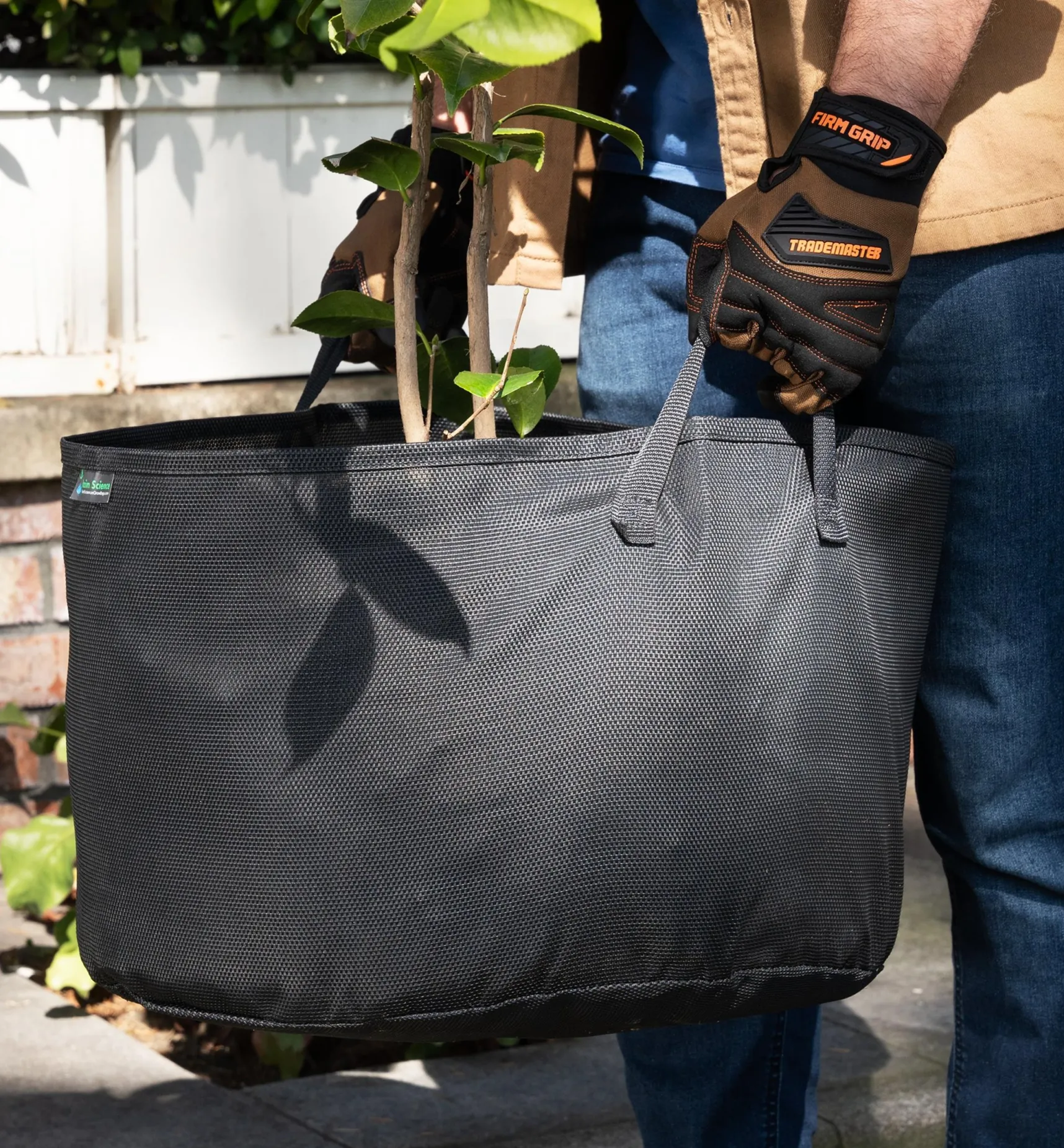 Online 15 Gallon Mesh Fabric Pot Container Gardening
