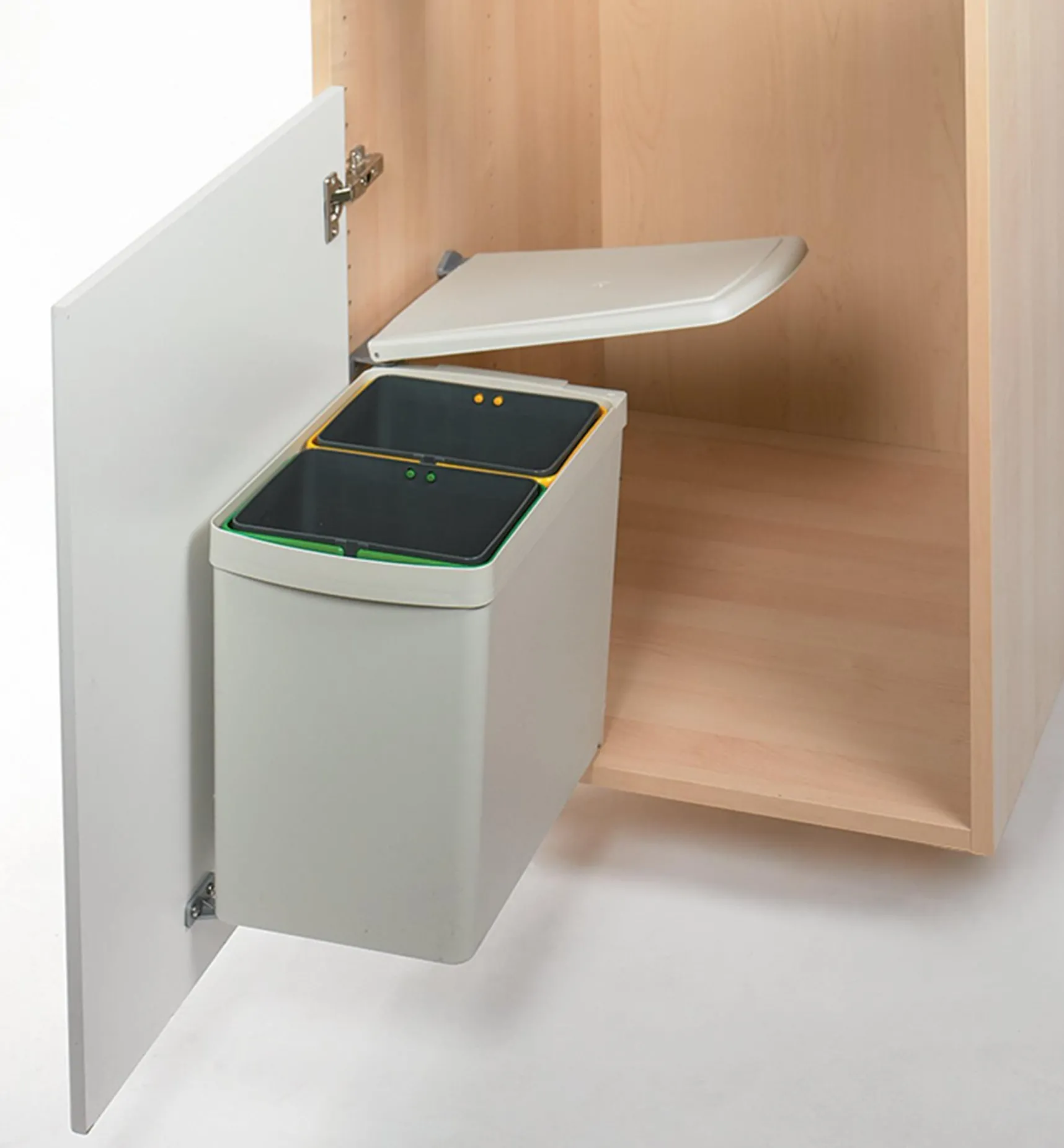 New 15 Litre Door-Mount Dual Waste Container Composting|Composting