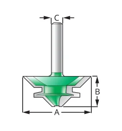 New 45° Lock Miter Bits Routing