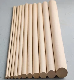 New 36" Maple Dowel Rods Supplies