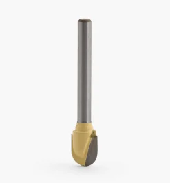 Best 1/8" Shank Carbide-Tipped Core Box Router Bit Routing