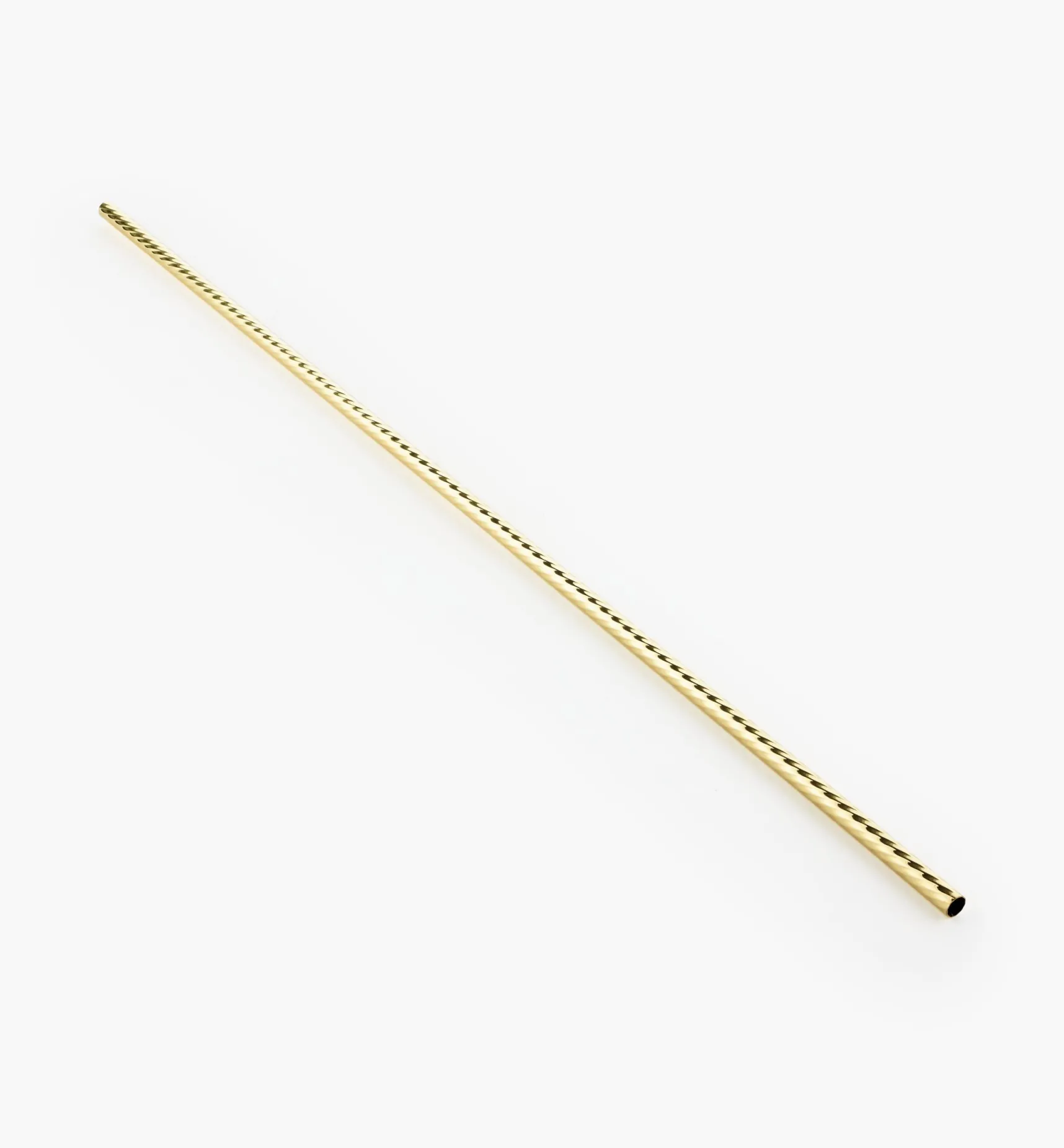 Outlet 36" Spiral Polished Brass Tube Architectural Hardware