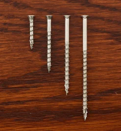 305 Stainless-Steel #7 Finishing-Head Screws Screws