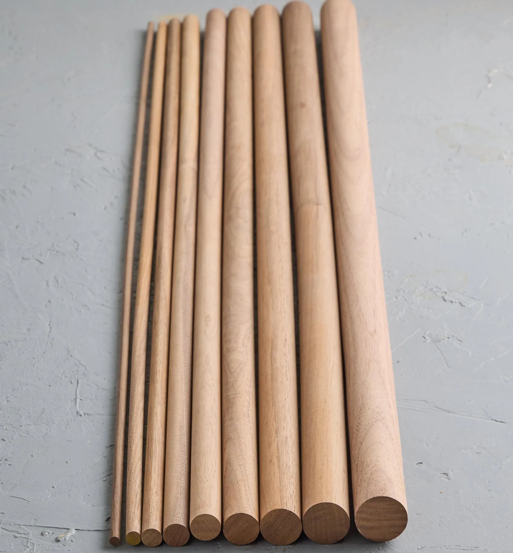 36" Walnut Dowel Rods Supplies