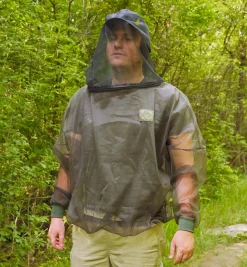 Outlet Adult Hooded Bug-Protection Shirt Clothing