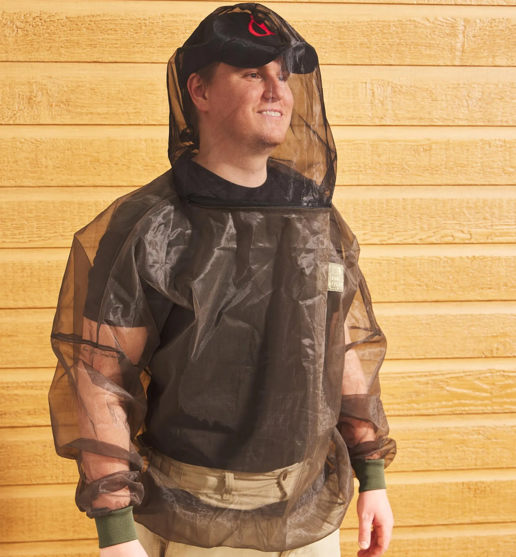 Outlet Adult Hooded Bug-Protection Shirt Clothing