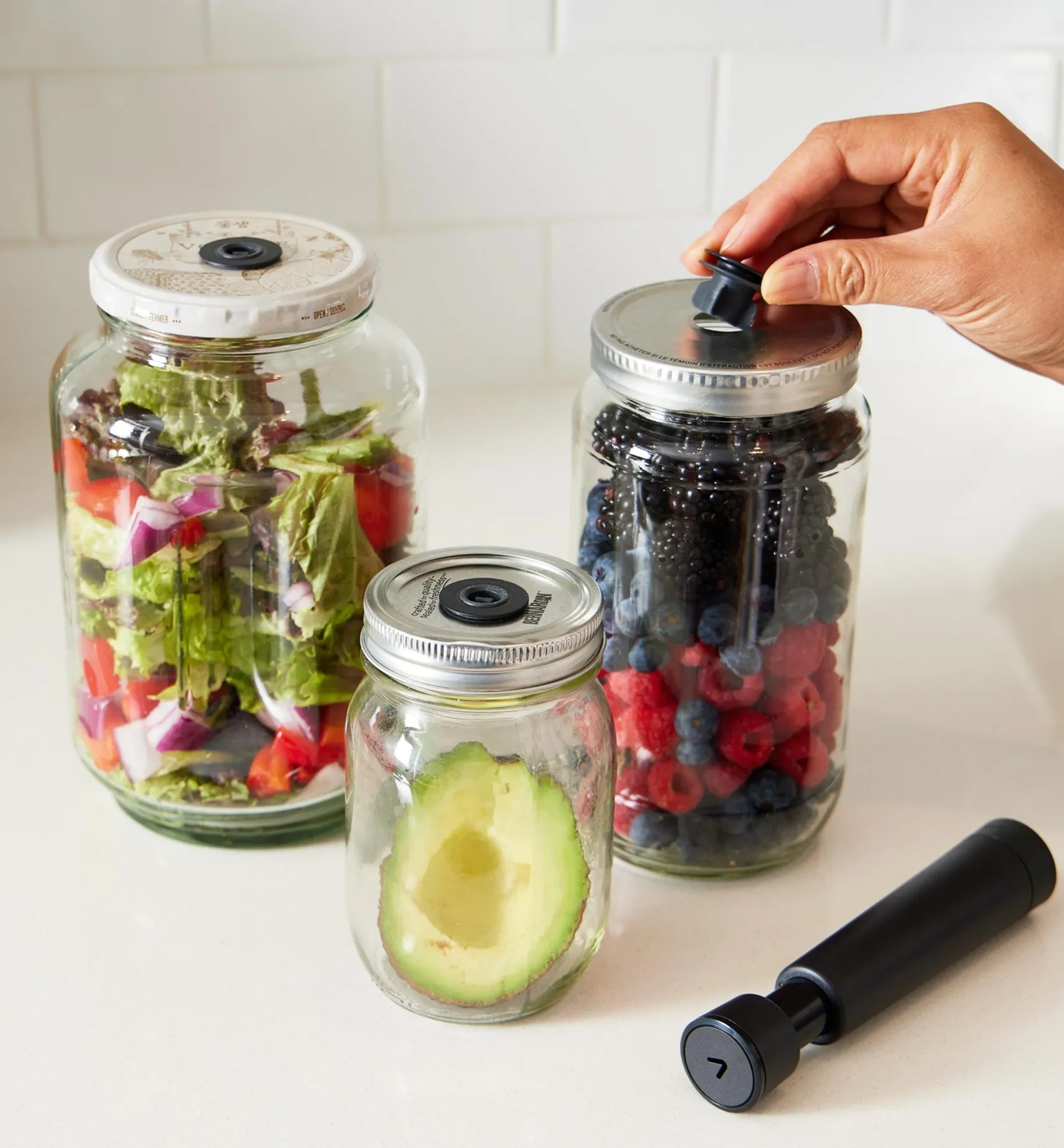 Online Airtender Food Vacuum-Storage Starter Set Food Storage