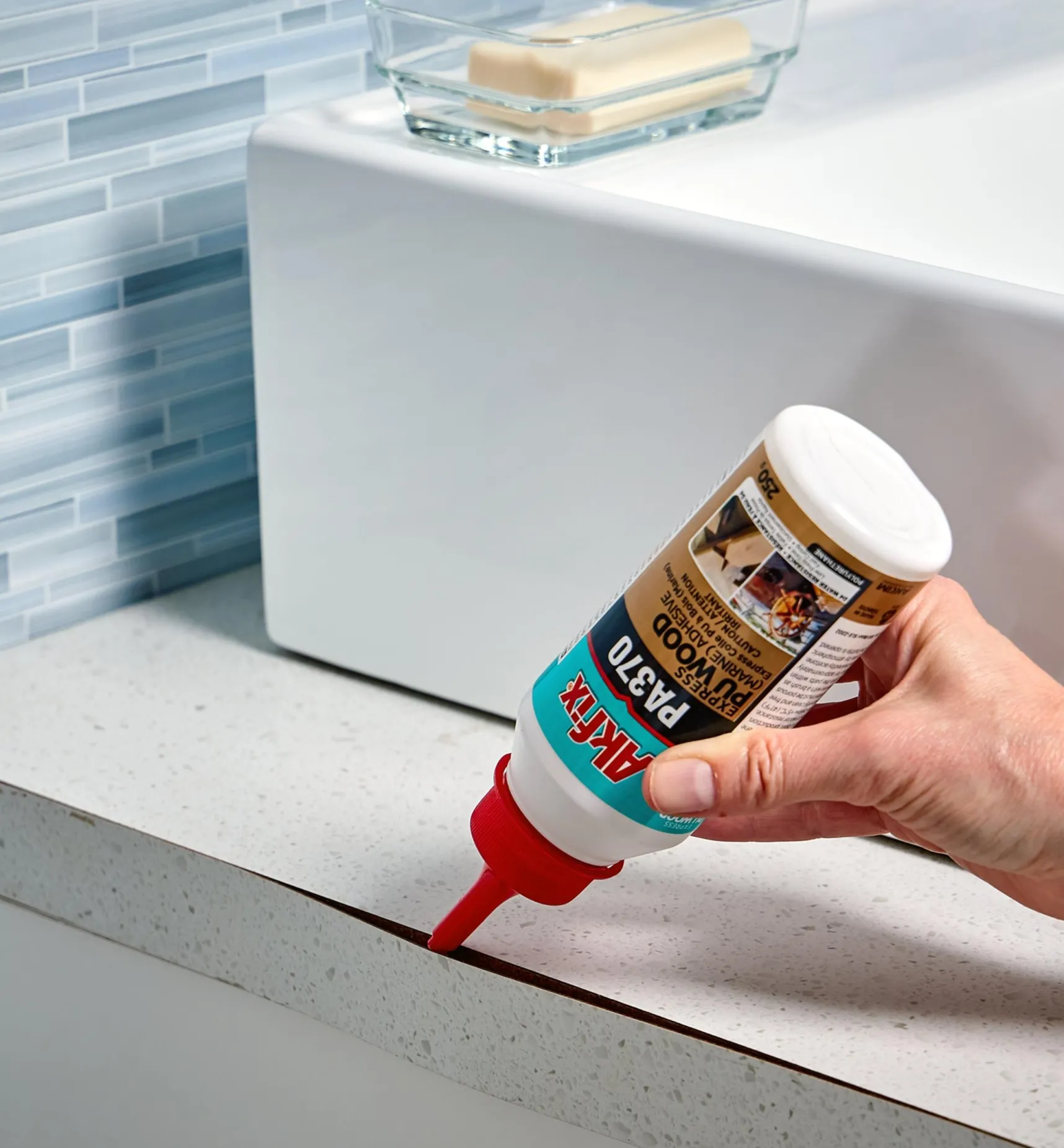 New Akfix PA370 Express PU Wood Glue (Marine Adhesive) Supplies