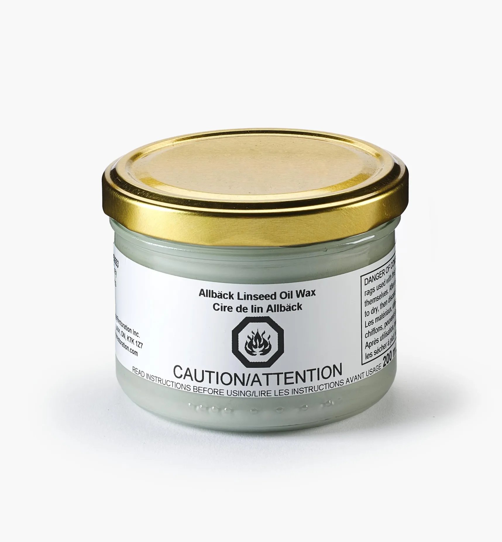 Discount Allbäck Gray Linseed Oil Wax Supplies