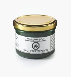 Sale Allbäck Holkham Green Linseed Oil Paint Supplies