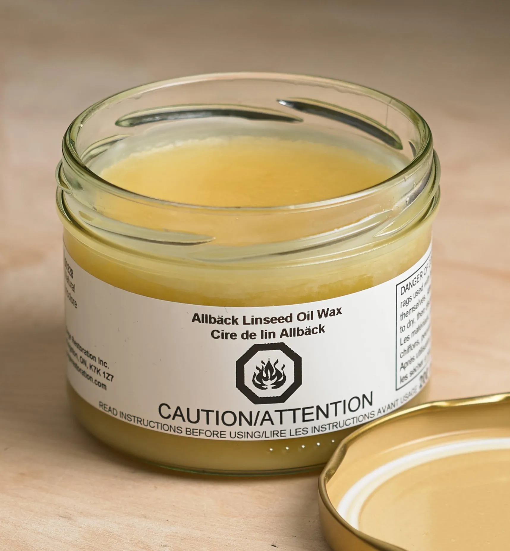 Discount Allbäck Natural Linseed Oil Wax Supplies
