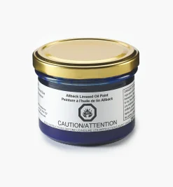 Discount Allbäck Ultramarine Blue Linseed Oil Paint Supplies