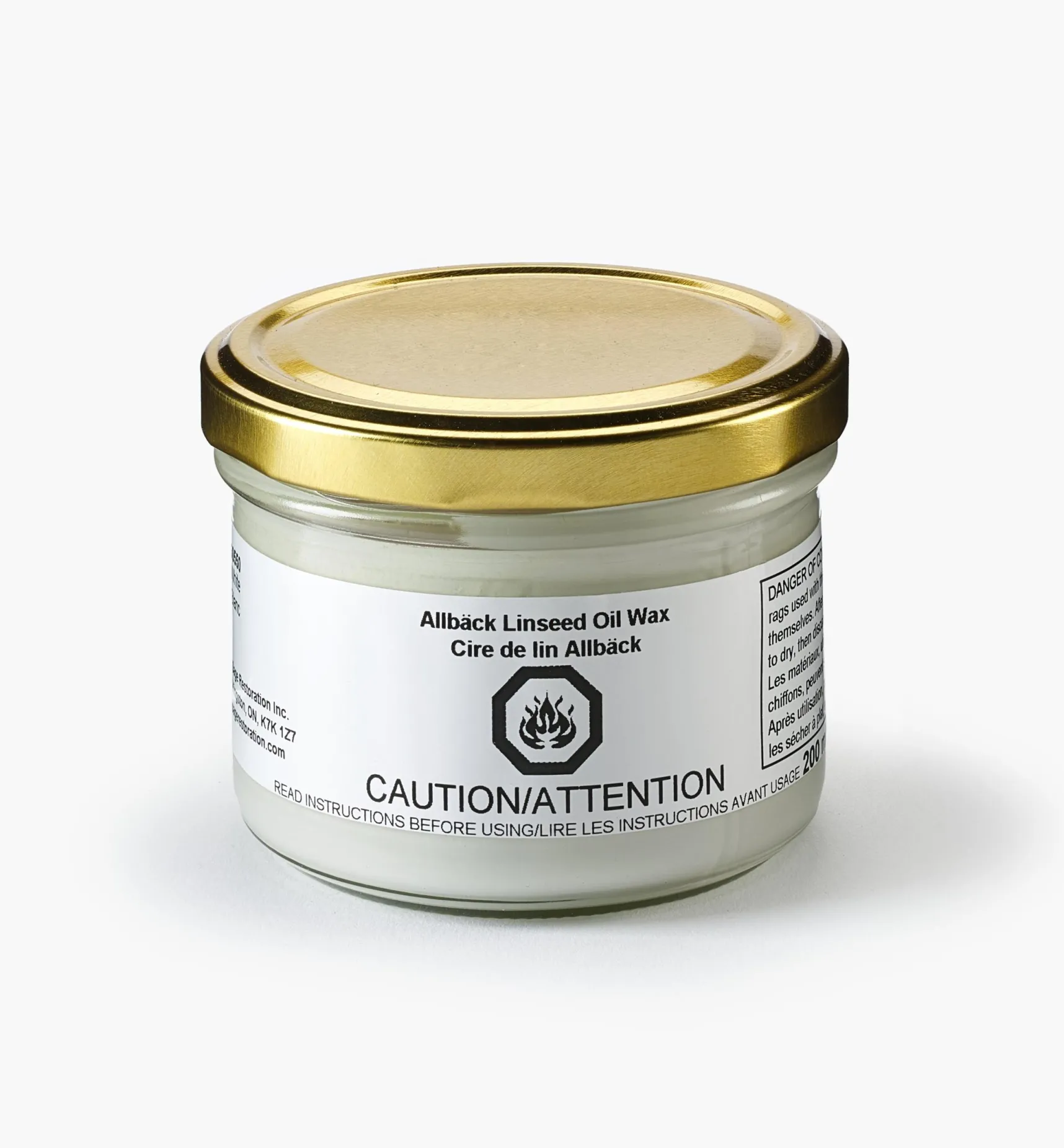 Online Allbäck White Linseed Oil Wax Supplies