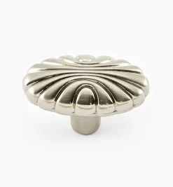 Clearance Amerock Natural Elegance Satin Nickel Shell Knob Knobs