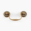 Online Antique Brass Petal Rosette Pull Pulls