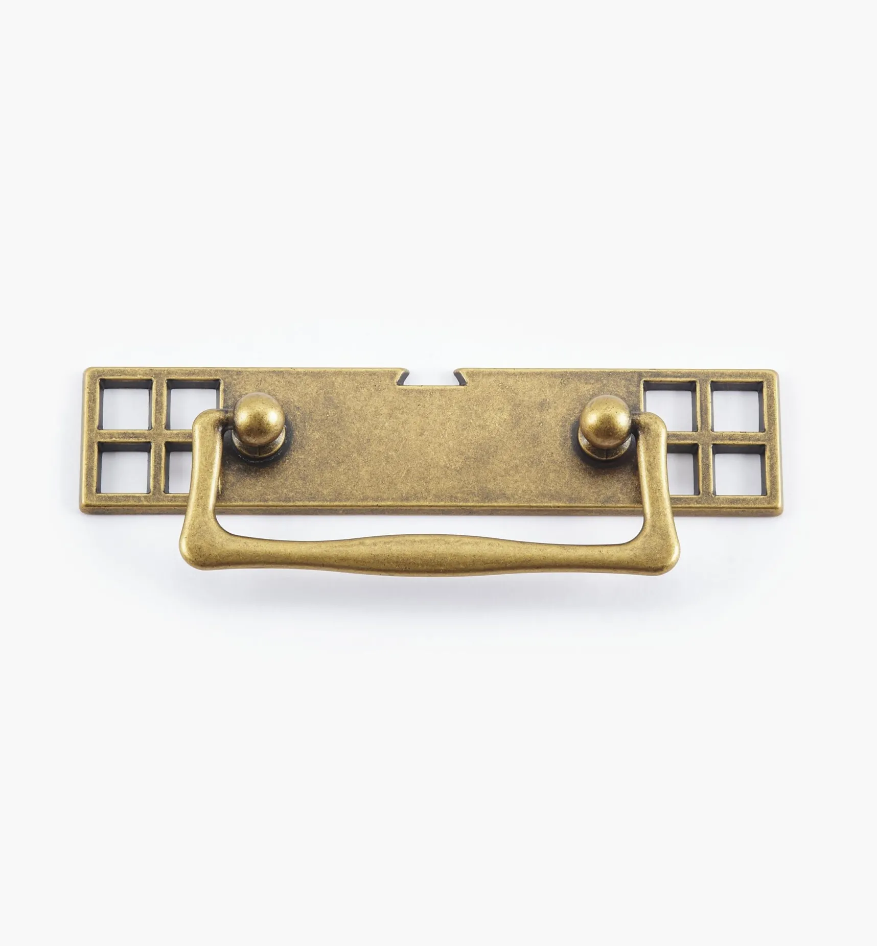 New Arts And Crafts Handle With Backplate Handles