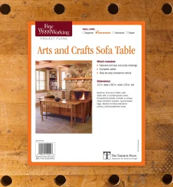 Online Arts And Crafts Sofa Table Plan Plans