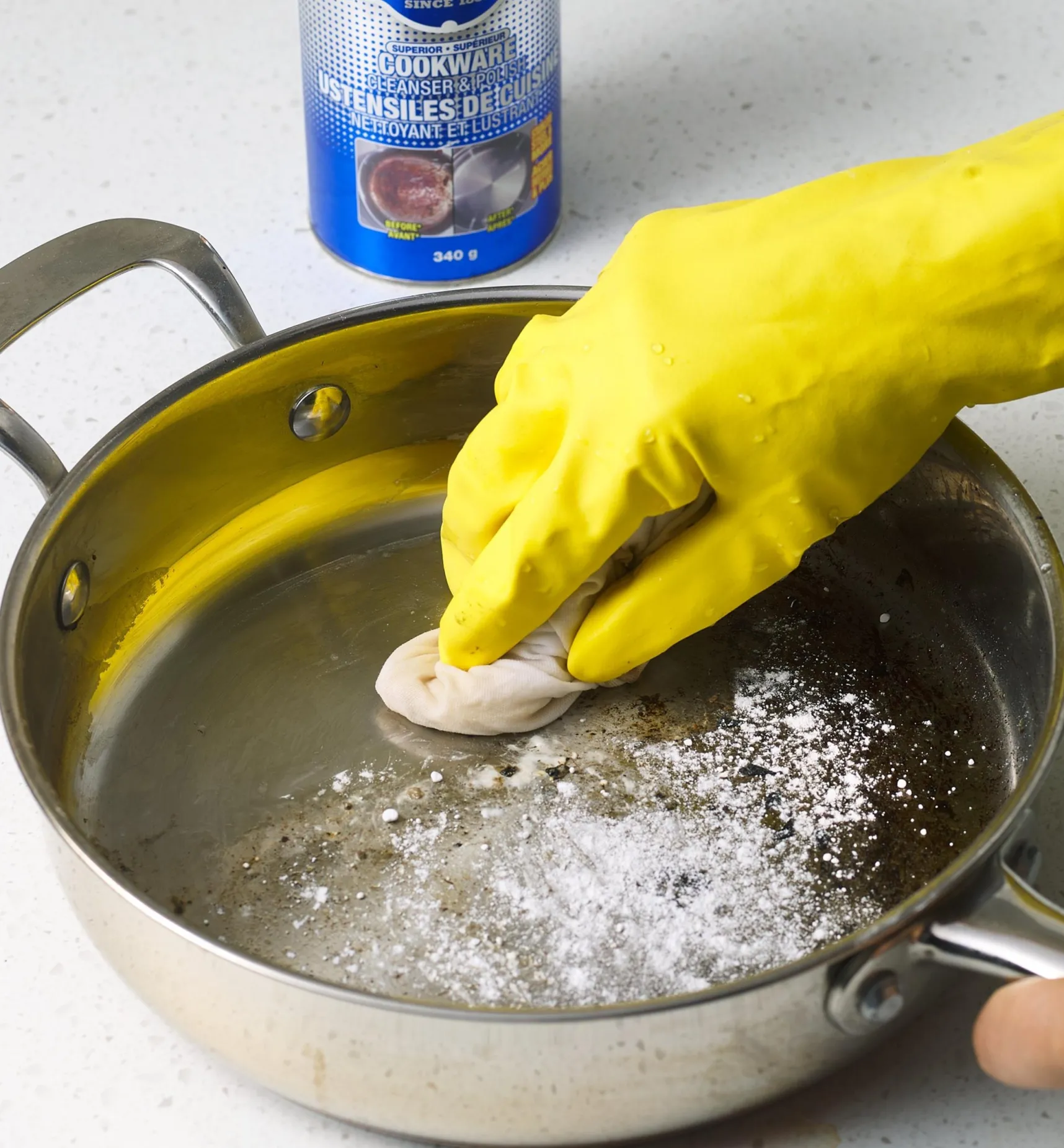 Outlet Bar Keepers Friend Cleaning
