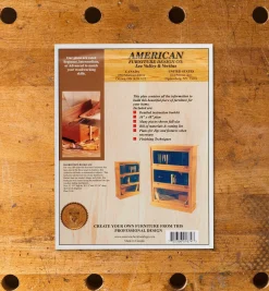 Online Barrister's Bookcase Plan Plans