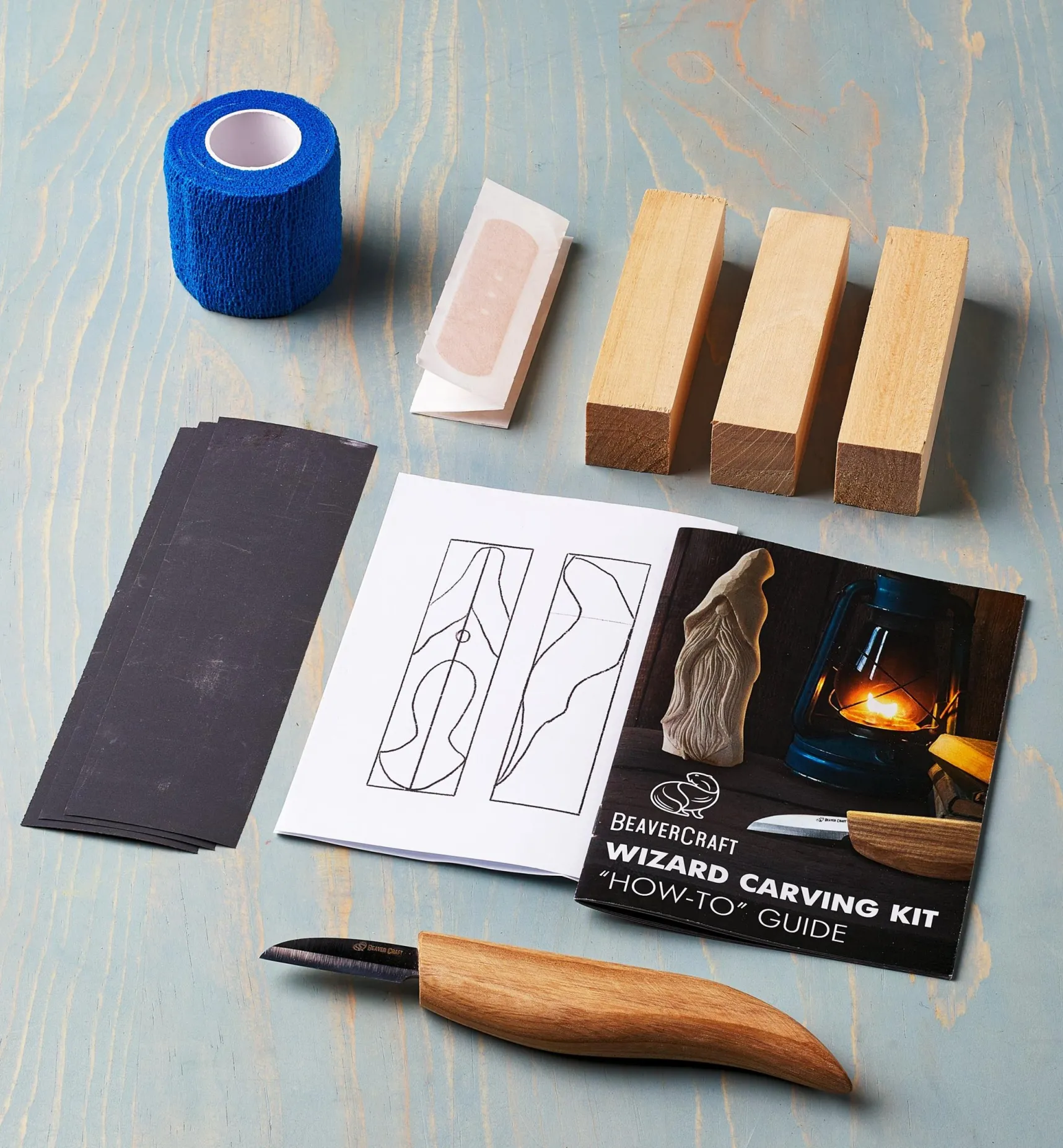 Sale BeaverCraft Wizard Carving Kit Supplies