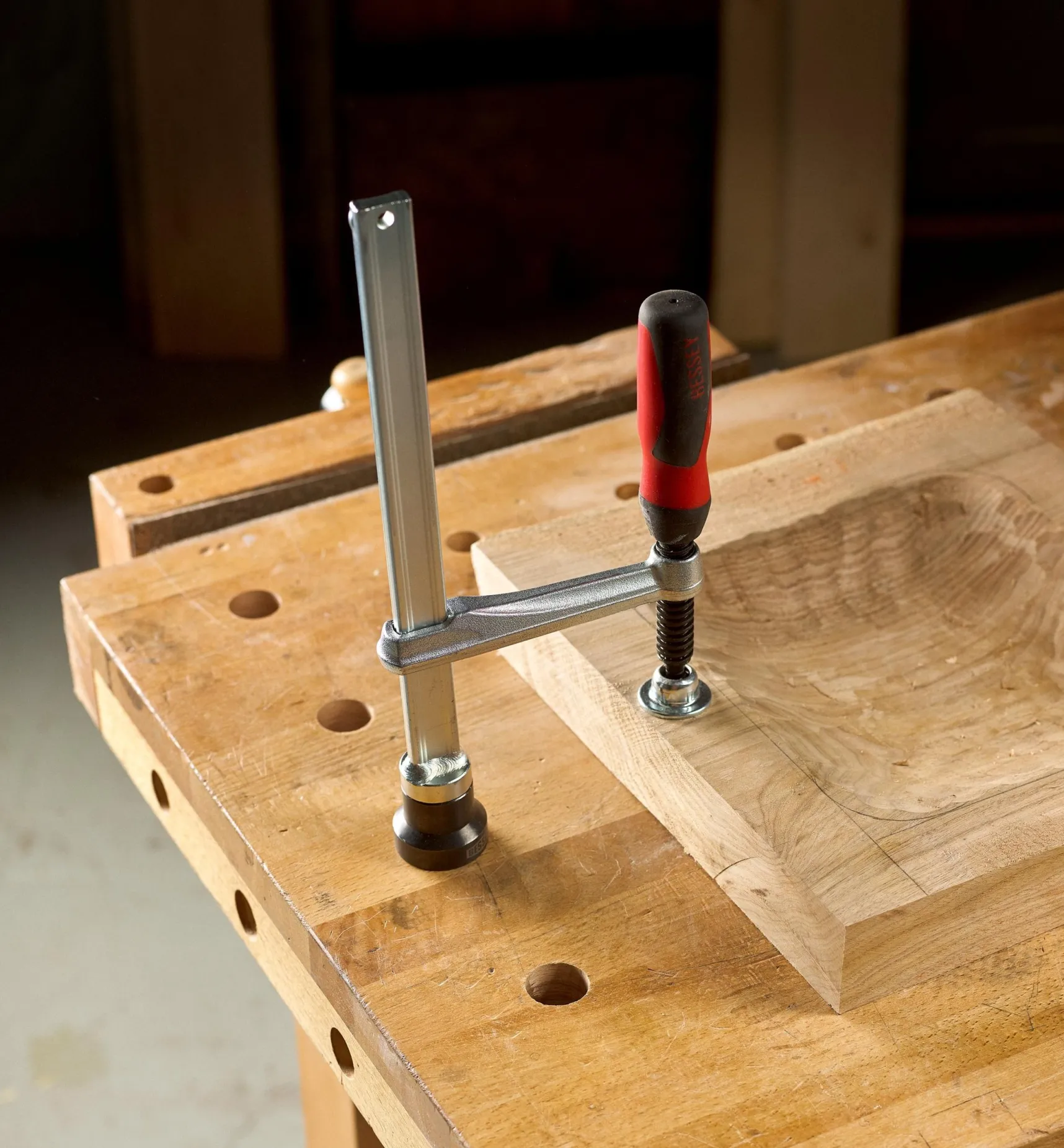 Hot Bessey Hold-Down Clamp, Straight Handle Hand Tools