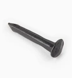 Clearance Black Steel Diamond-Head Forged Nails From Clouterie Rivierre Fasteners