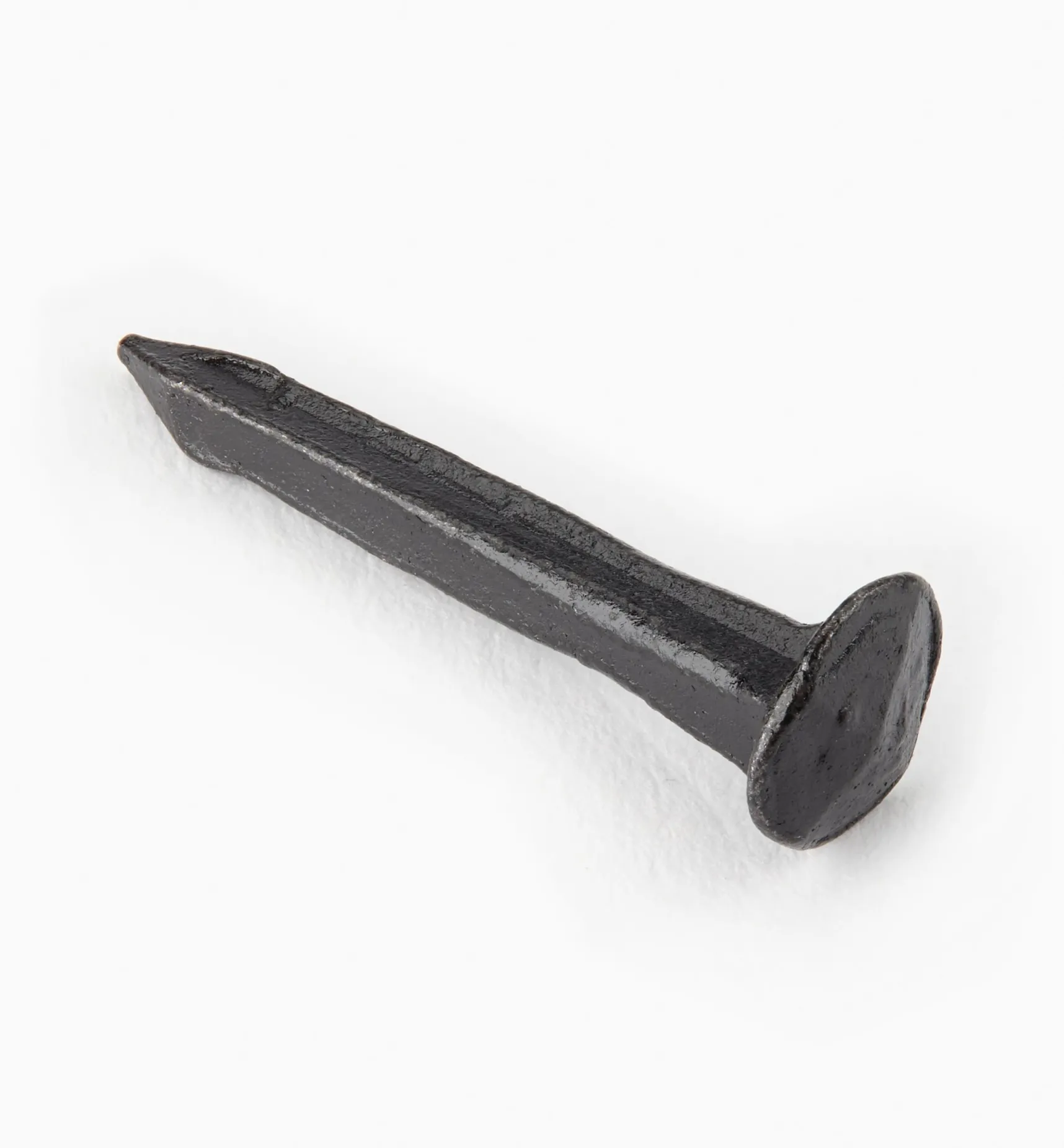 Clearance Black Steel Diamond-Head Forged Nails From Clouterie Rivierre Fasteners