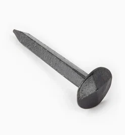Clearance Black Steel Diamond-Head Forged Nails From Clouterie Rivierre Fasteners
