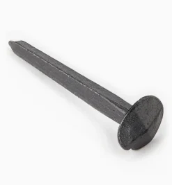Clearance Black Steel Diamond-Head Forged Nails From Clouterie Rivierre Fasteners