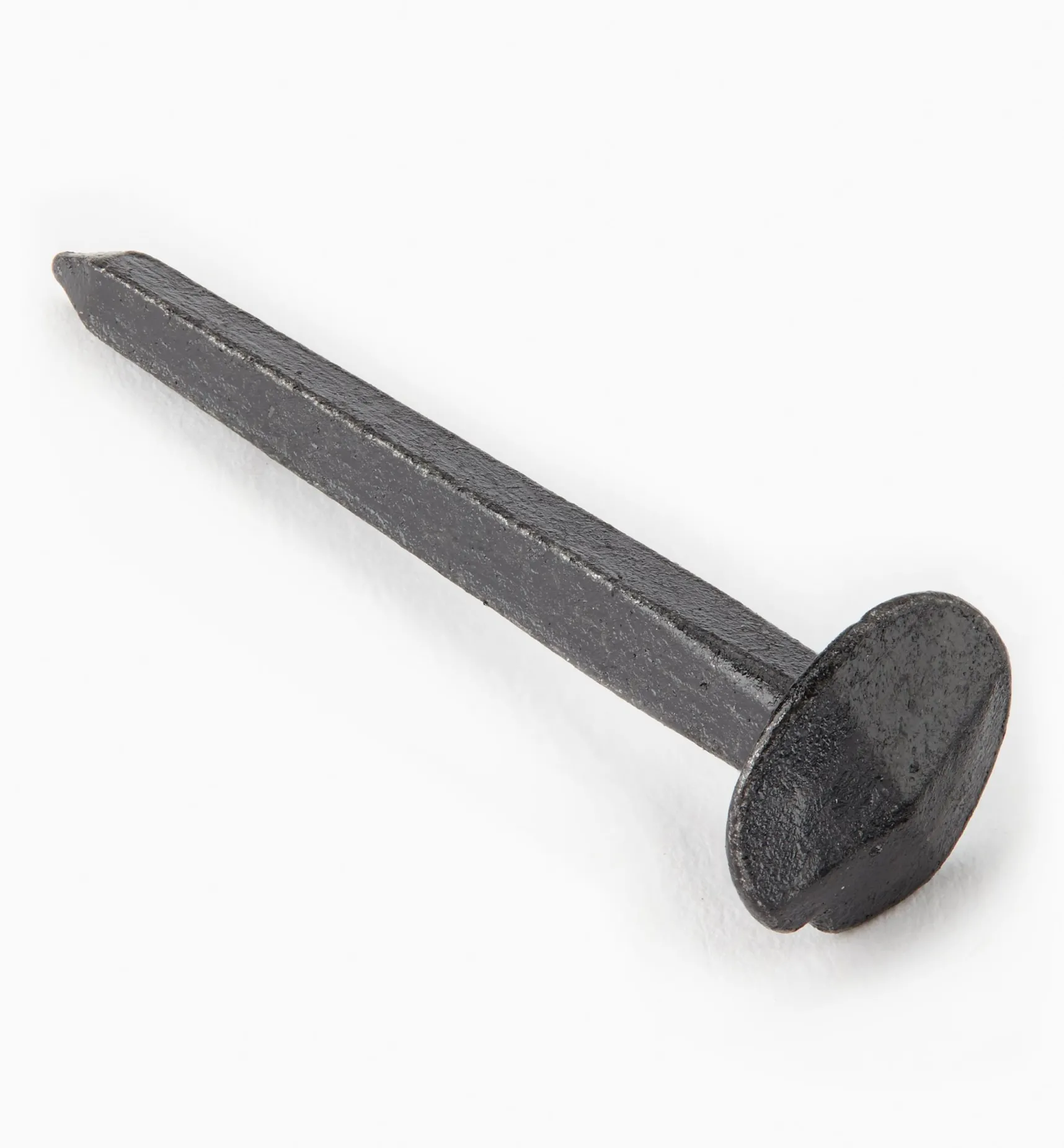 Clearance Black Steel Diamond-Head Forged Nails From Clouterie Rivierre Fasteners
