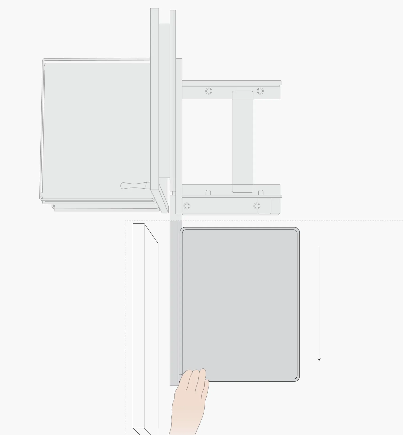 Sale Blind-Corner Optimizer Unit Kitchen Hardware