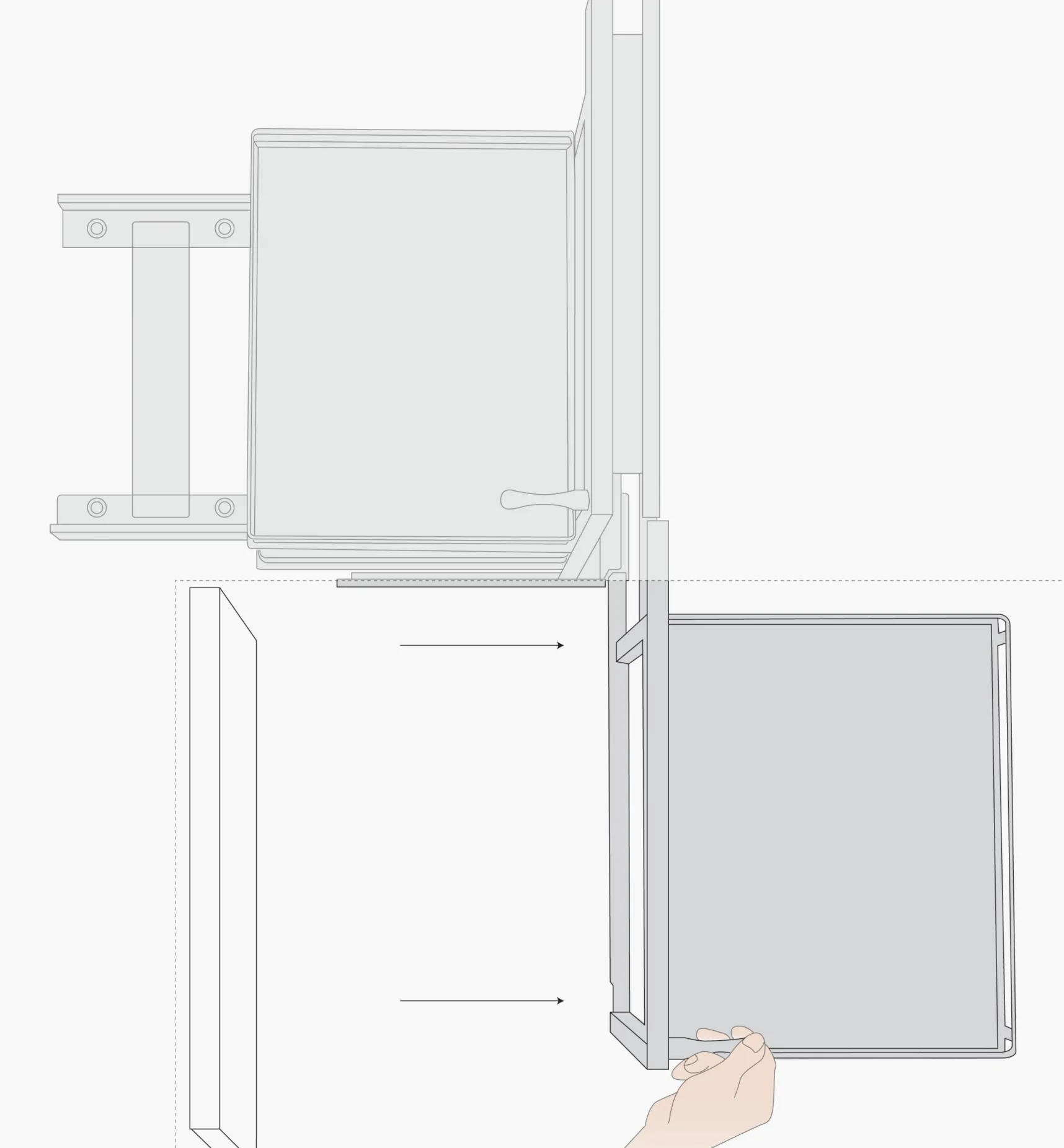 Sale Blind-Corner Optimizer Unit Kitchen Hardware
