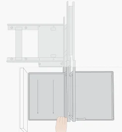 Sale Blind-Corner Optimizer Unit Kitchen Hardware