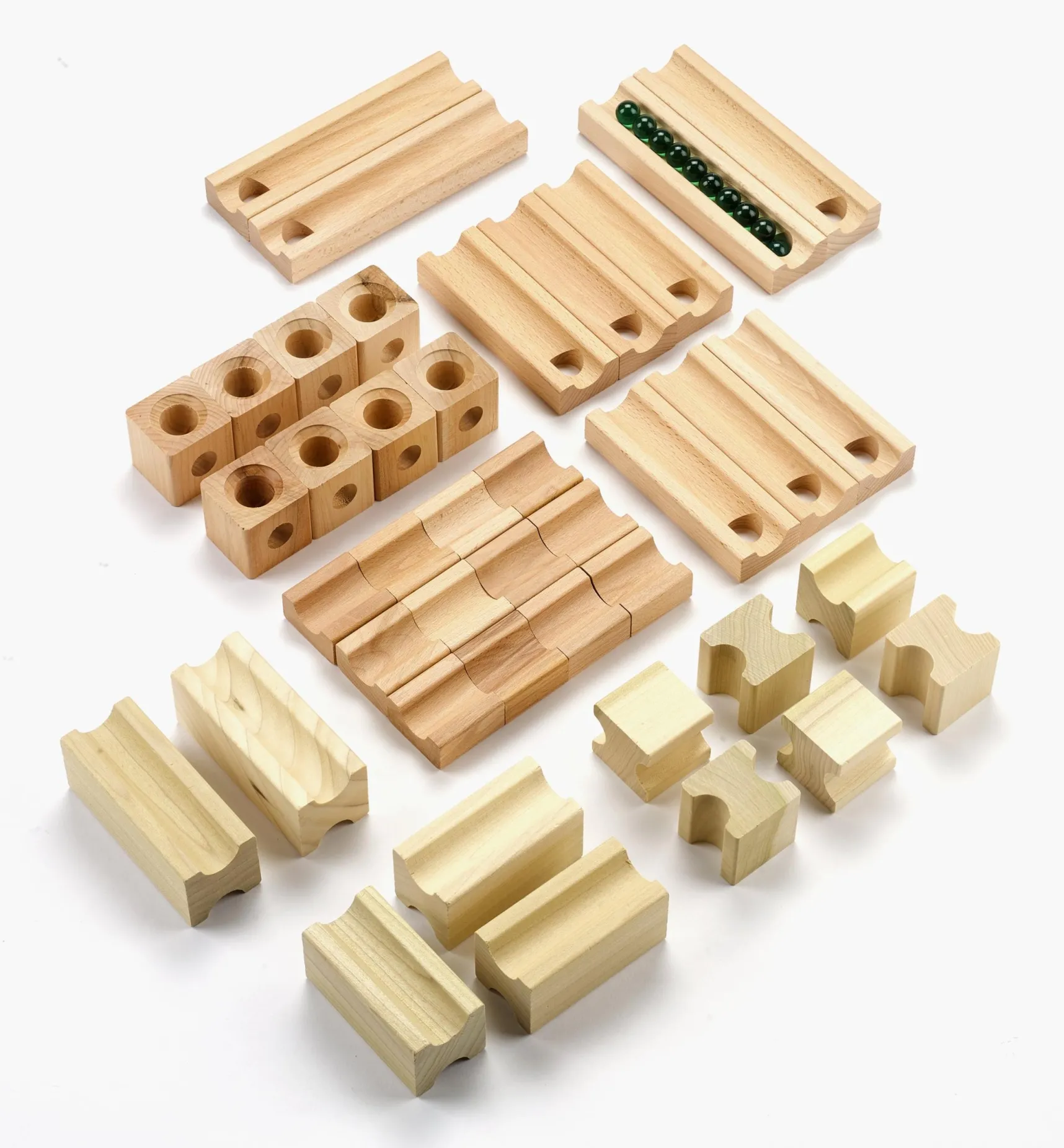 Hot Blocks & Marbles Set Toys & Games
