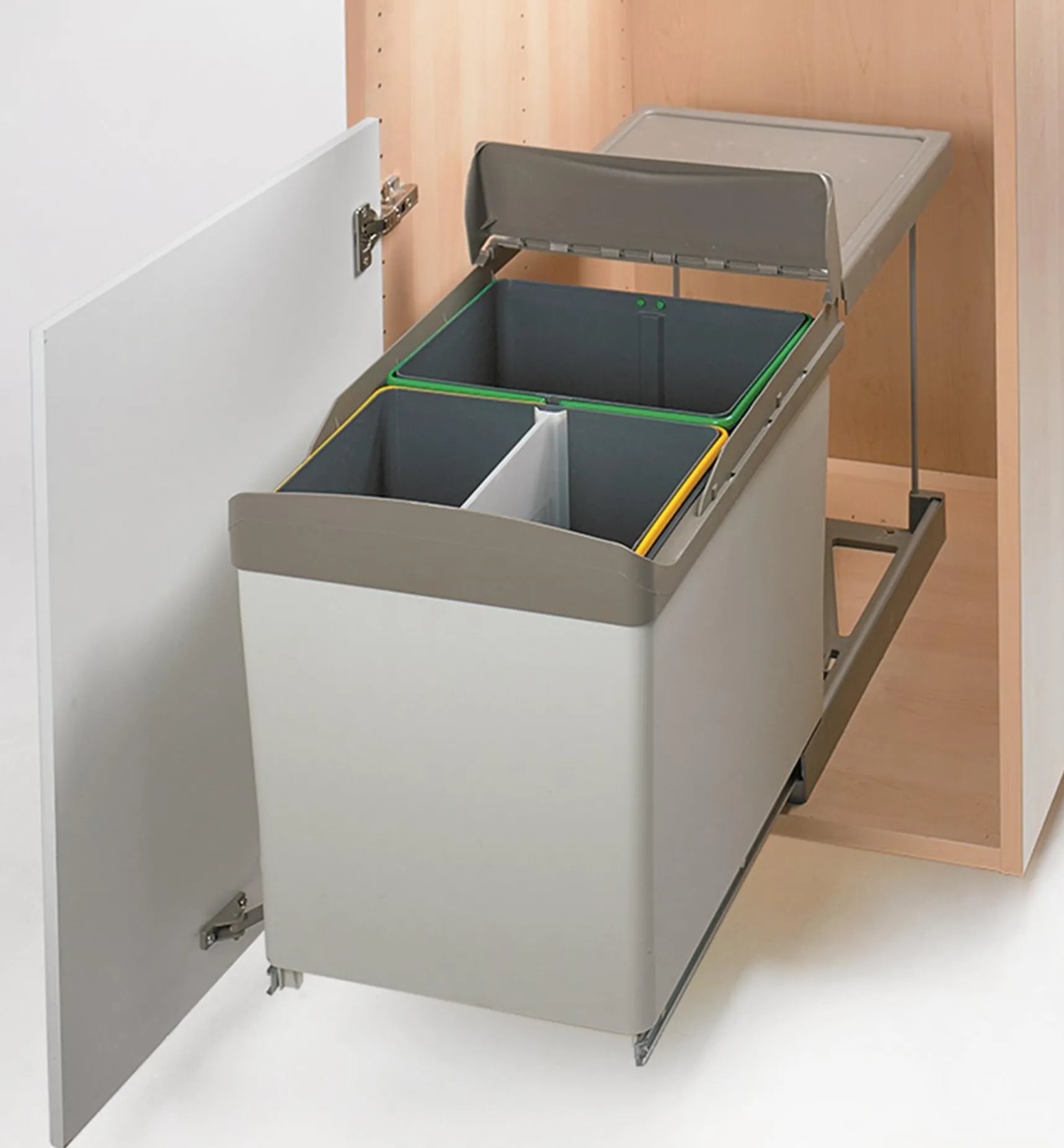 New Bottom-Mount Sliding Waste Containers Composting|Composting