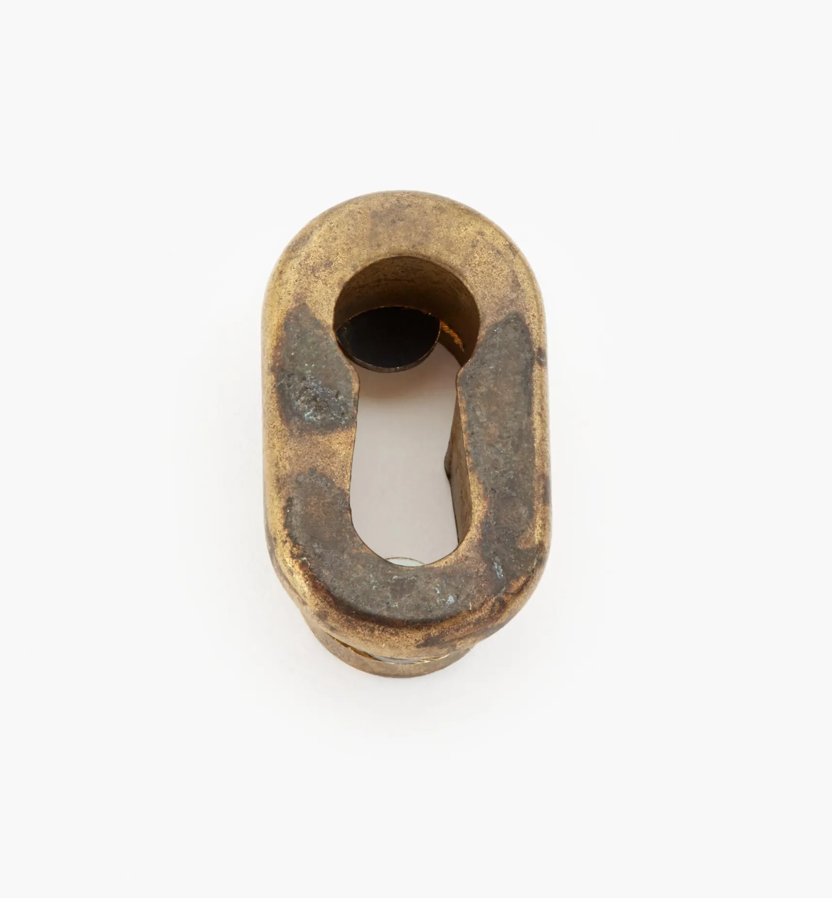Hot Brass Oval Insert Spline Escutcheon Escutcheons